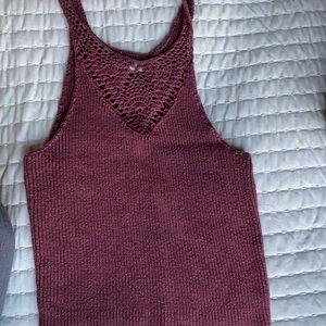 La Hearts cropped tank